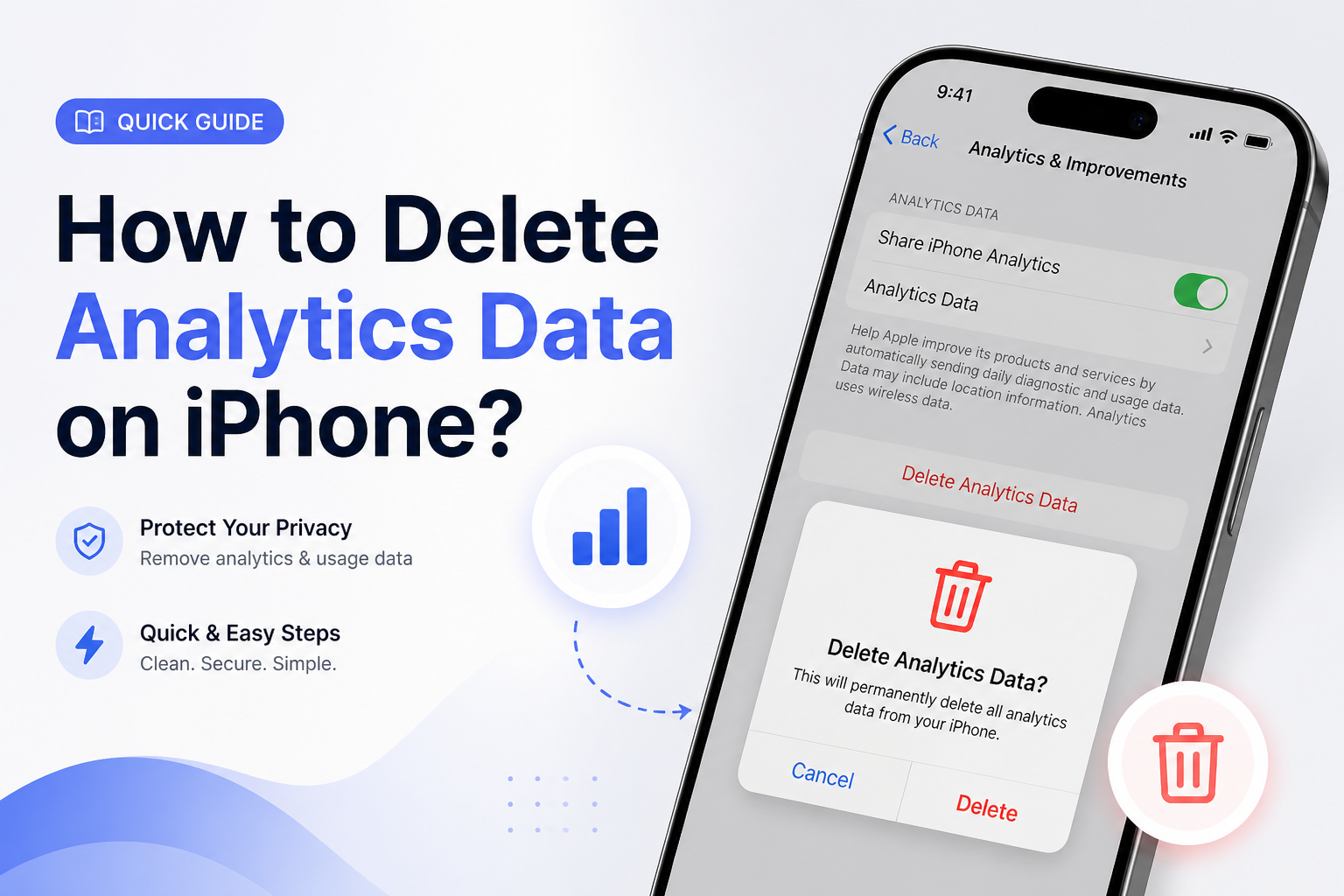 How to Delete Analytics Data on iPhone? Quick Guide