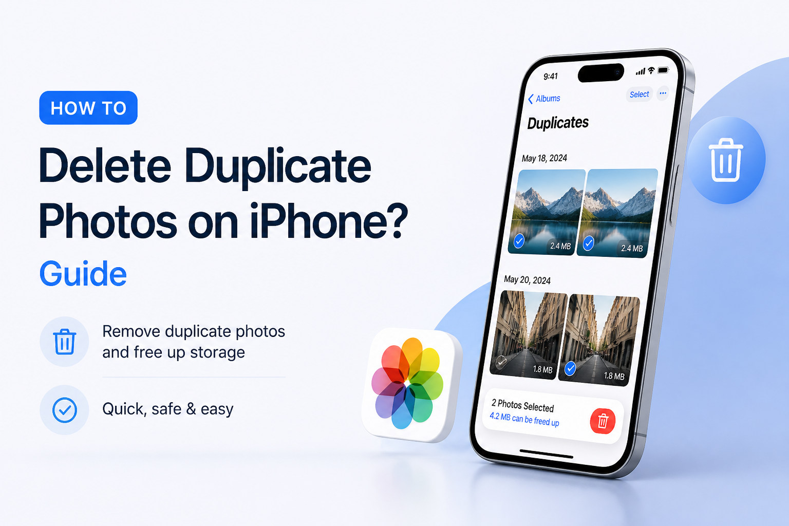 How to Delete Duplicate Photos on iPhone? 2026 Guide