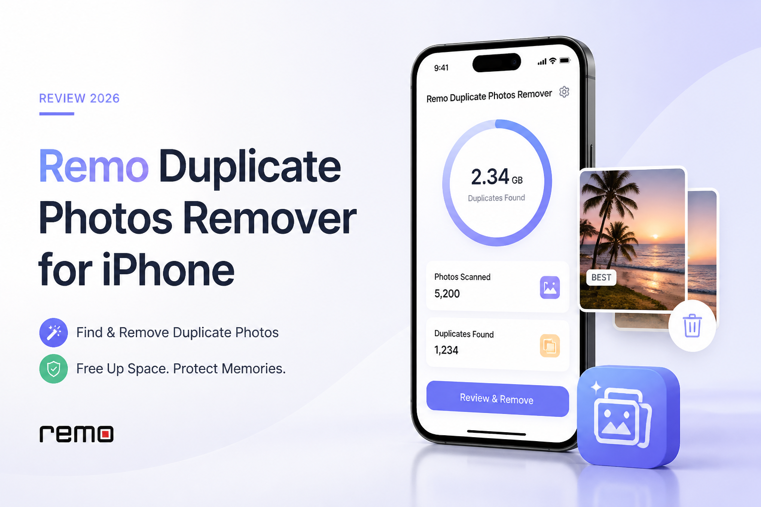 Remo Duplicate Photos Remover for iPhone Review 2026